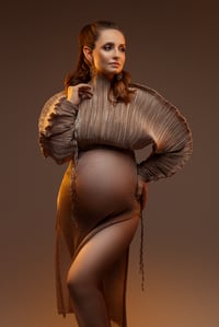 Image 2 of Claire pleated blouse