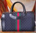 Image of Vtg Gucci Black Monogram Casual Duffle 