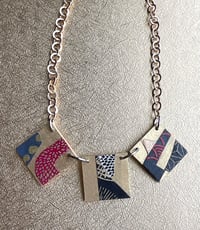 Wooden square pendant No. 2