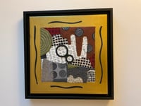 Framed Textile-“ Abstraction”