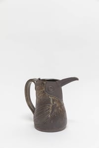 Image 2 of Dark Satin with Bits of Blue Family Size Toucan Pitcher