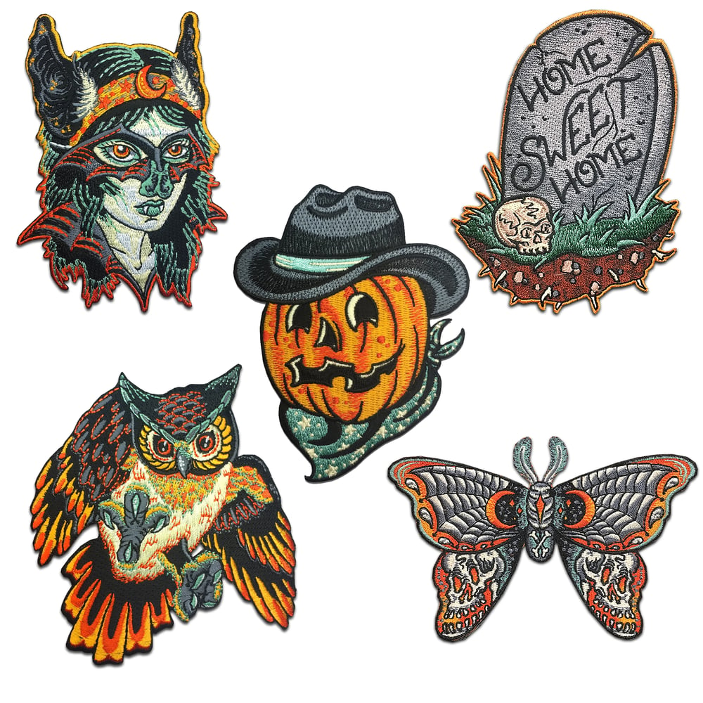 Image of Halloween patches