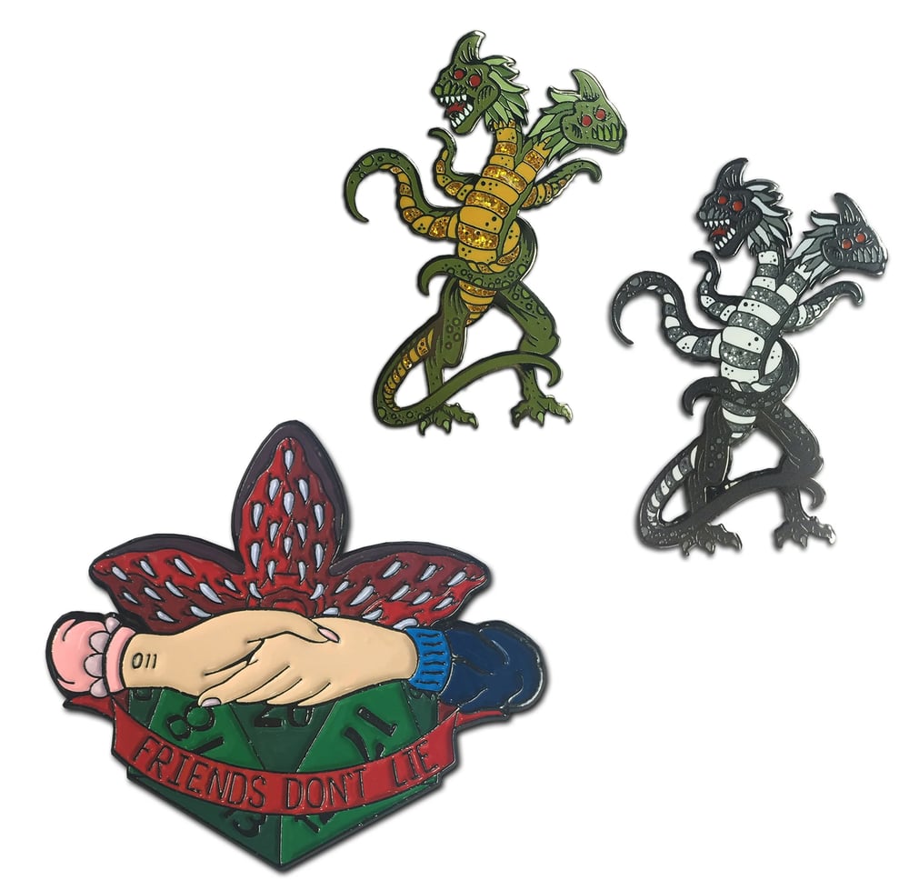 Image of stranger things - Lapel Pins