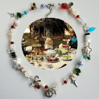 Image 1 of Mad Hatter Tea Party Necklace