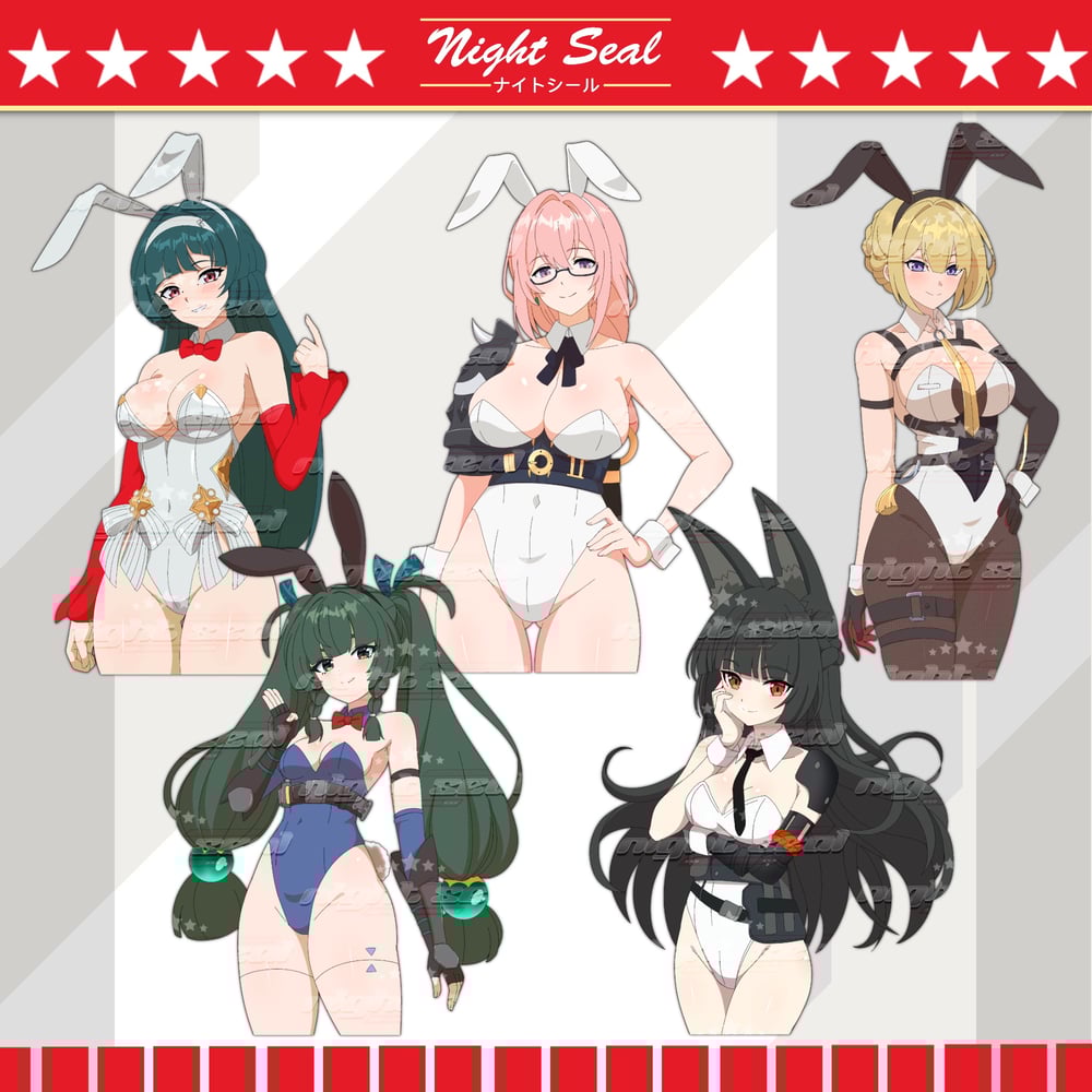 Image of ZZZ x Bunny (2024)  / STICKERS