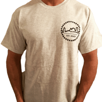 Image 1 of Ash Grey Logo Tee