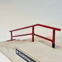 Image 2 of 5 Stair Flat Down Rail - Round