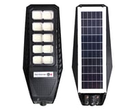 Image 4 of Rechargeable weather proof radar sensor control 100W street light exterior solar garden outdoor wate