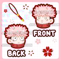 Itadori Happy Phone Charm