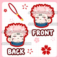 Sukuna Scarf Phone Charm