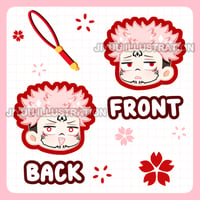 Sukuna Laugh Phone Charm