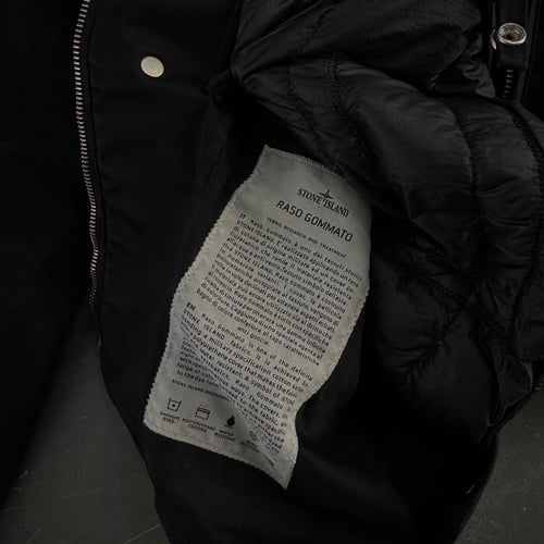 Image of AW 2018 Supreme x Stone Island Raso Gommato Helicopter Jacket, size small