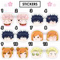 JJK Stickers - Set 1 – [RETIRING]
