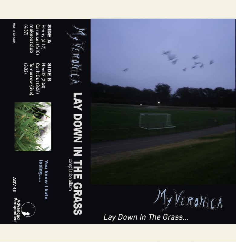 Image of MyVeronica "Lay Down in the Grass" Compilation Tape