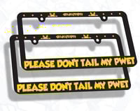 フレーム DONT TAIL MY PWET (PLATE FRAMES) 