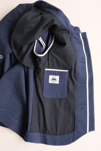 Image 5 of Chinwest wool Jacket - Navy with Red stripe  £530.00