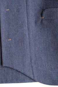 Image 10 of Chinwest wool Jacket - Navy with Red stripe  £530.00