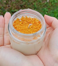 EcoLight Candles Series: Orange-scented candle 