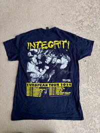 Image 2 of INTEGRITY - EURO TOUR 2024 NAVY LEFTOVERS (READY TO SHIP)