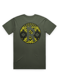 Image 1 of logo aztec design Tee