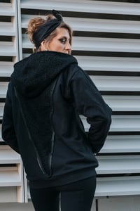 Image 1 of NISEKO JACKET | BLACK FLUFFY VERSION