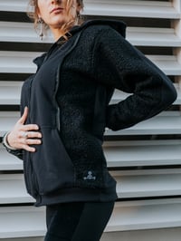 Image 4 of NISEKO JACKET | BLACK FLUFFY VERSION