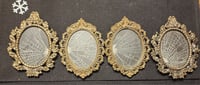 Vintage Frame with Spider Web