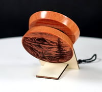 Image 3 of Exotic Australian Red Ironbark Yo-Yo, #2024-177