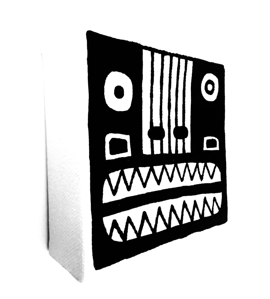 Image of FACE PAINTING - 4" X 4" CANVAS ......
