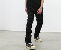 double stacked mens pants 