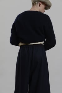 Image 9 of Porter Trouser in Navy wool £190.00