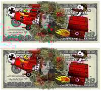 Image 2 of The Real Red Baron Christmas Print