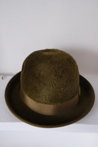 Image 3 of Melusive Bowler Hat Fur Felt - Dark Olive 