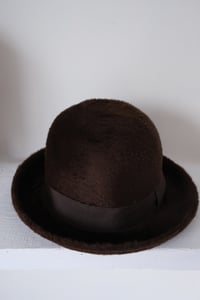 Image 5 of Melusive Bowler Hat Fur Felt - Bitter Chocolate 