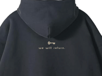 Image 3 of PRE-ORDER Sana3ood Hoodie BLACK