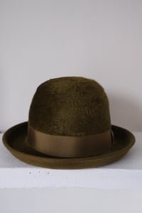 Image 6 of Melusive Bowler Hat Fur Felt - Dark Olive 