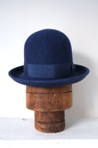 Image 1 of Chicken George Hat wool Felt - Blue 