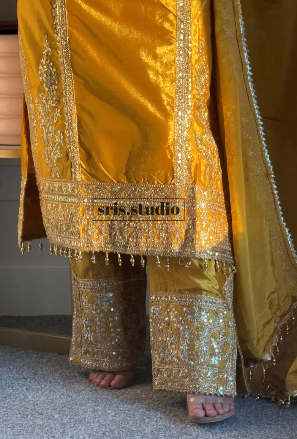 Image of Golden three piece set 