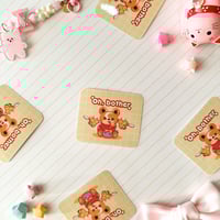 Image 3 of Ultra Glossy Kawaii Pooh Teddy Ursa Sticker