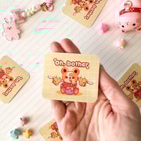 Image 4 of Ultra Glossy Kawaii Pooh Teddy Ursa Sticker