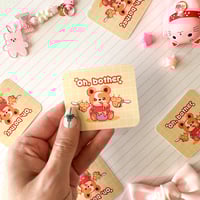 Image 5 of Ultra Glossy Kawaii Pooh Teddy Ursa Sticker