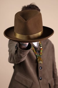 Image 1 of Topper Hat Fur Felt - Taupe £250.00