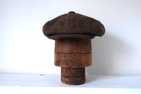 Image 2 of Theo Cap in Brown Donegal tweed £140.00