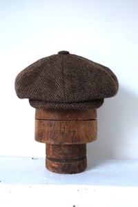 Image 1 of Theo Cap in Brown Donegal tweed £140.00