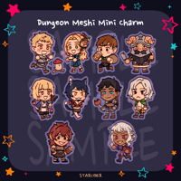 Image 2 of Dungeon Meshi Mini Acrylic Charm