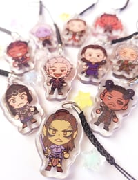Image 1 of Baldur's Gate 3 Companions Mini Acrylic Charm