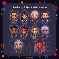 Image 2 of Baldur's Gate 3 Companions Mini Acrylic Charm