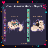 Image 2 of Witch Hat Atelier Acrylic Keychain & Wrist Lanyard