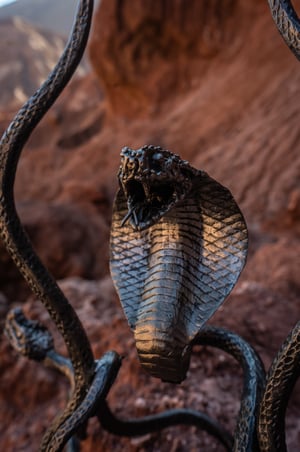 Image of Pandation Forge 'The Serpent' headdress