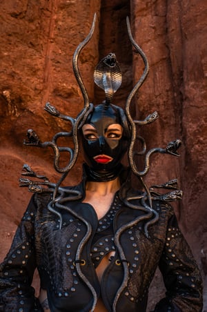 Image of Pandation Forge 'The Serpent' headdress